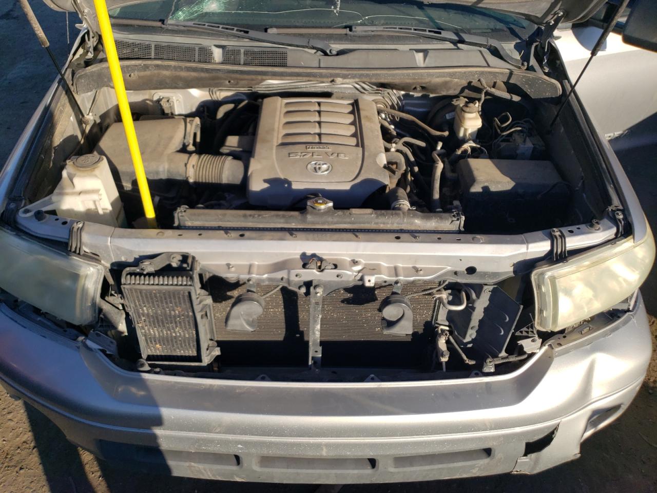 2007 Toyota Tundra VIN 5TFRV58127X007004 Copart auction photo, side damage thumbnail 11
