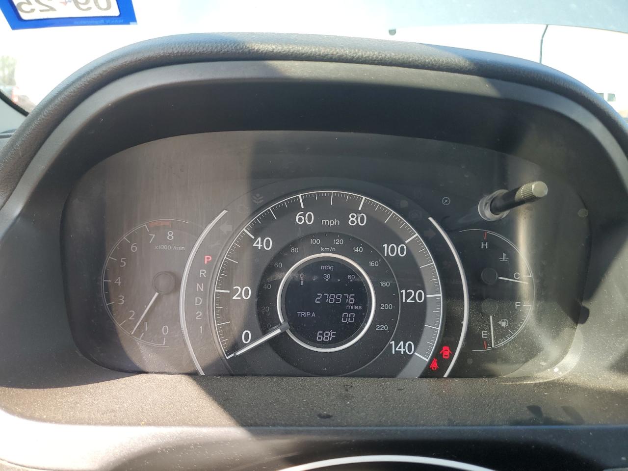 2014 Honda CR-V VIN 2HKRM3H37EH508522 Copart auction photo, rear end / minor dent/scratches damage thumbnail 9