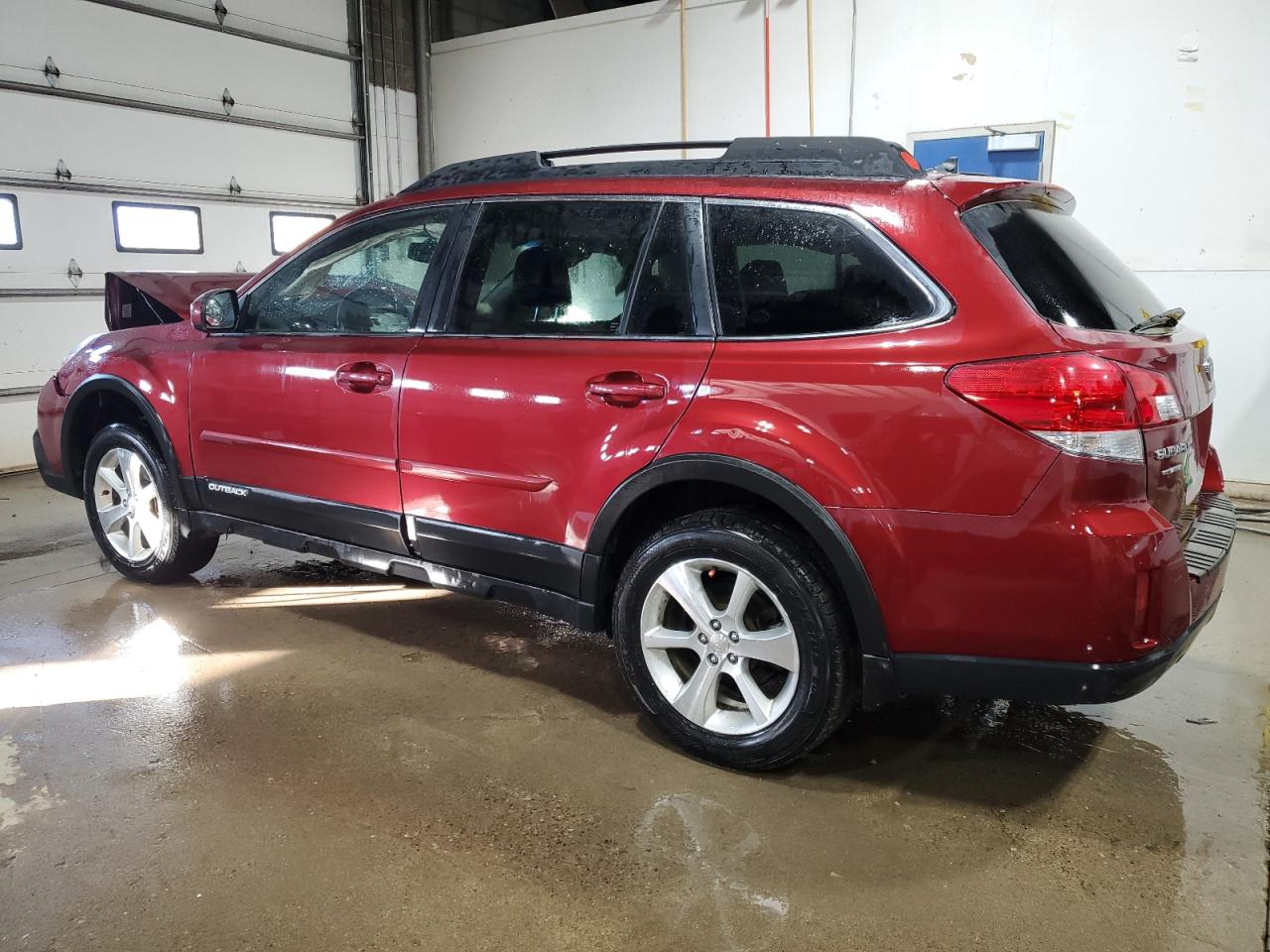 2014 Subaru Outback VIN 4S4BRCLC9E3284543 Copart auction photo, front end damage thumbnail 2