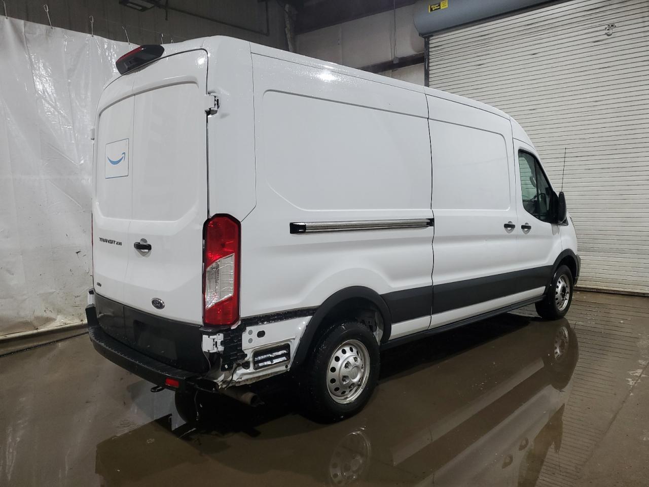 2023 Ford Transit VIN 1FTBR2C87PKB99915 Copart auction photo, mechanical / rear end damage thumbnail 3