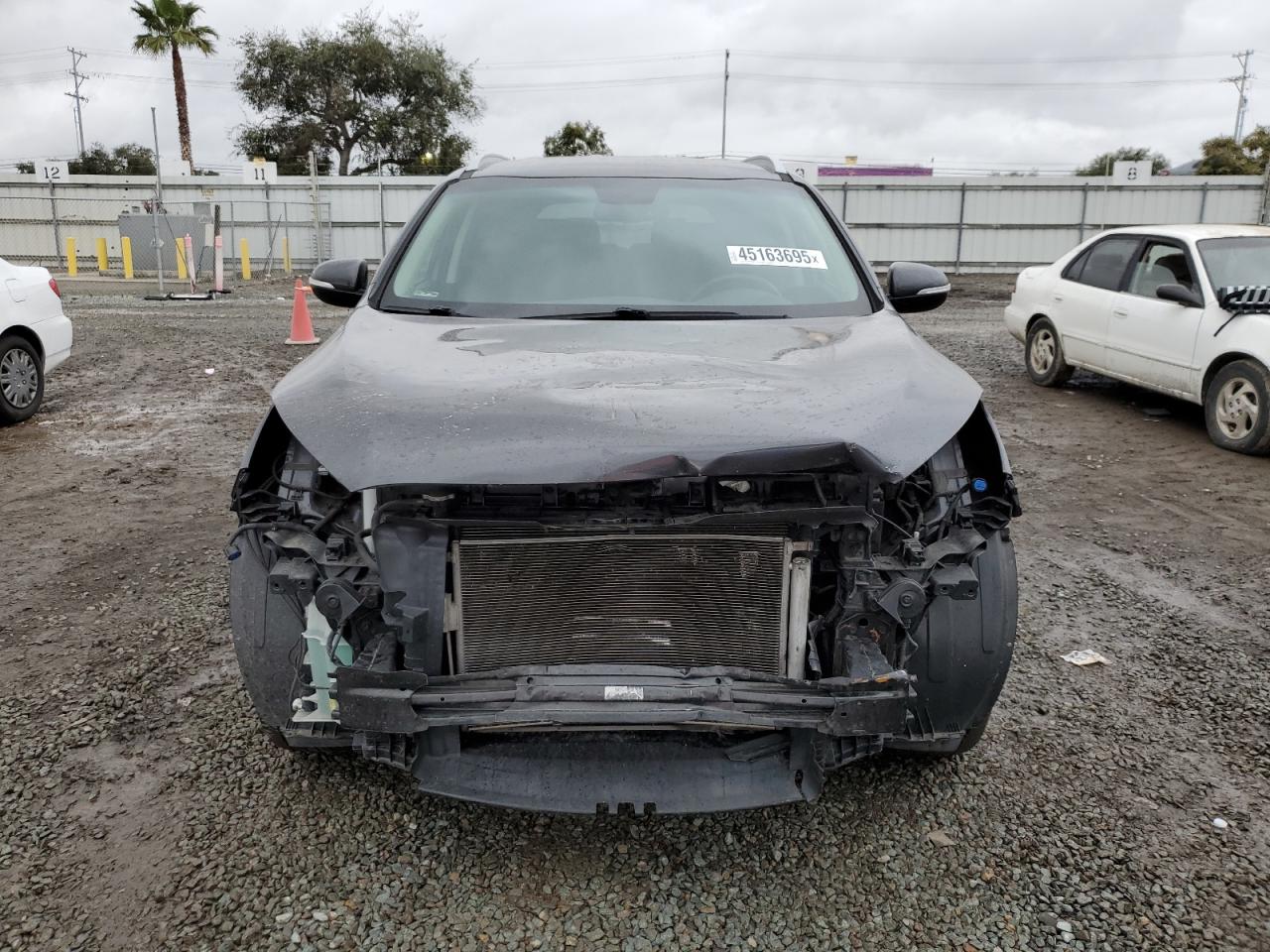 2016 KIA Sorento VIN 5XYPG4A30GG116765 Copart auction photo, front end / side damage thumbnail 5