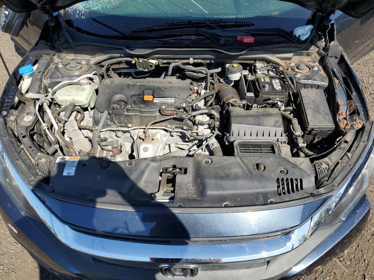 2018 Honda Civic VIN 19XFC2F83JE203757 Copart auction photo, all over damage thumbnail 12
