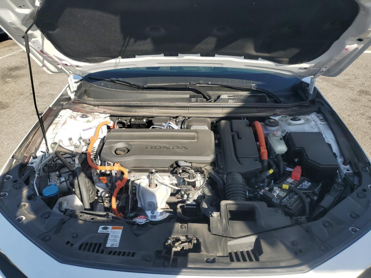 2024 Honda Accord VIN 1HGCY2F57RA084489 Copart auction photo, undercarriage / side damage thumbnail 12