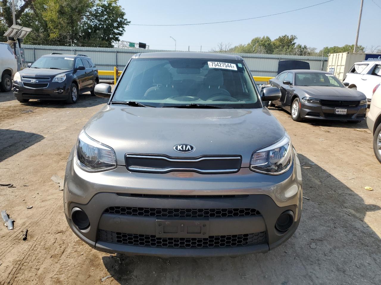 2018 KIA Soul VIN KNDJN2A22J7585822 Copart auction photo, side damage thumbnail 5