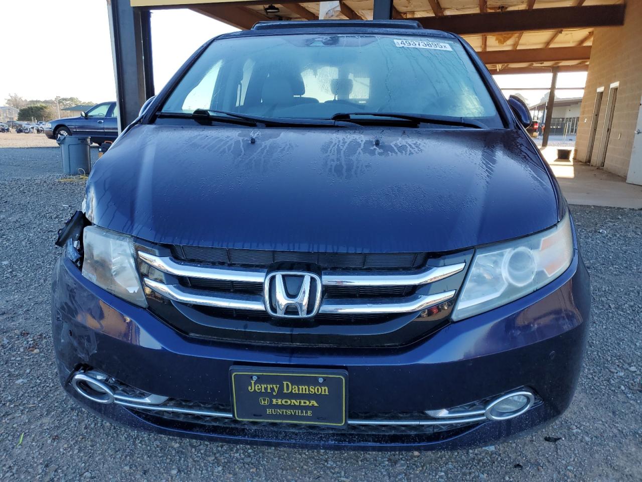 2014 Honda Odyssey VIN 5FNRL5H9XEB098834 Copart auction photo, front end damage thumbnail 5