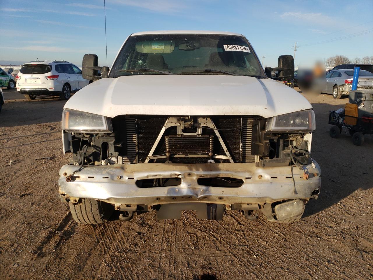 2004 Chevrolet Silverado VIN 1GCHK23264F247709 Copart auction photo, all over damage thumbnail 5