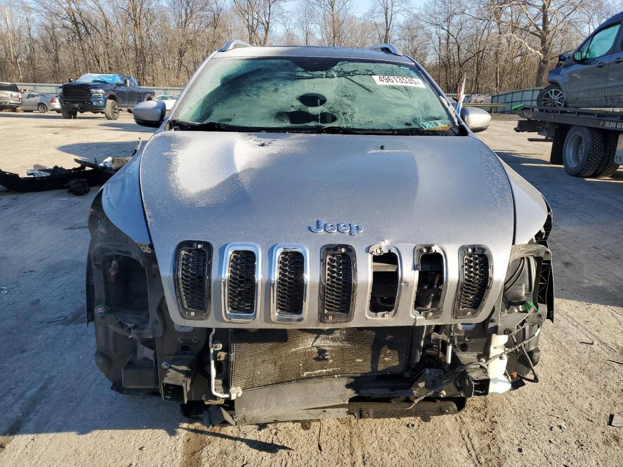 2016 Jeep Grand Cherokee VIN 1C4PJMDS2GW124440 Copart auction photo, front end damage thumbnail 5