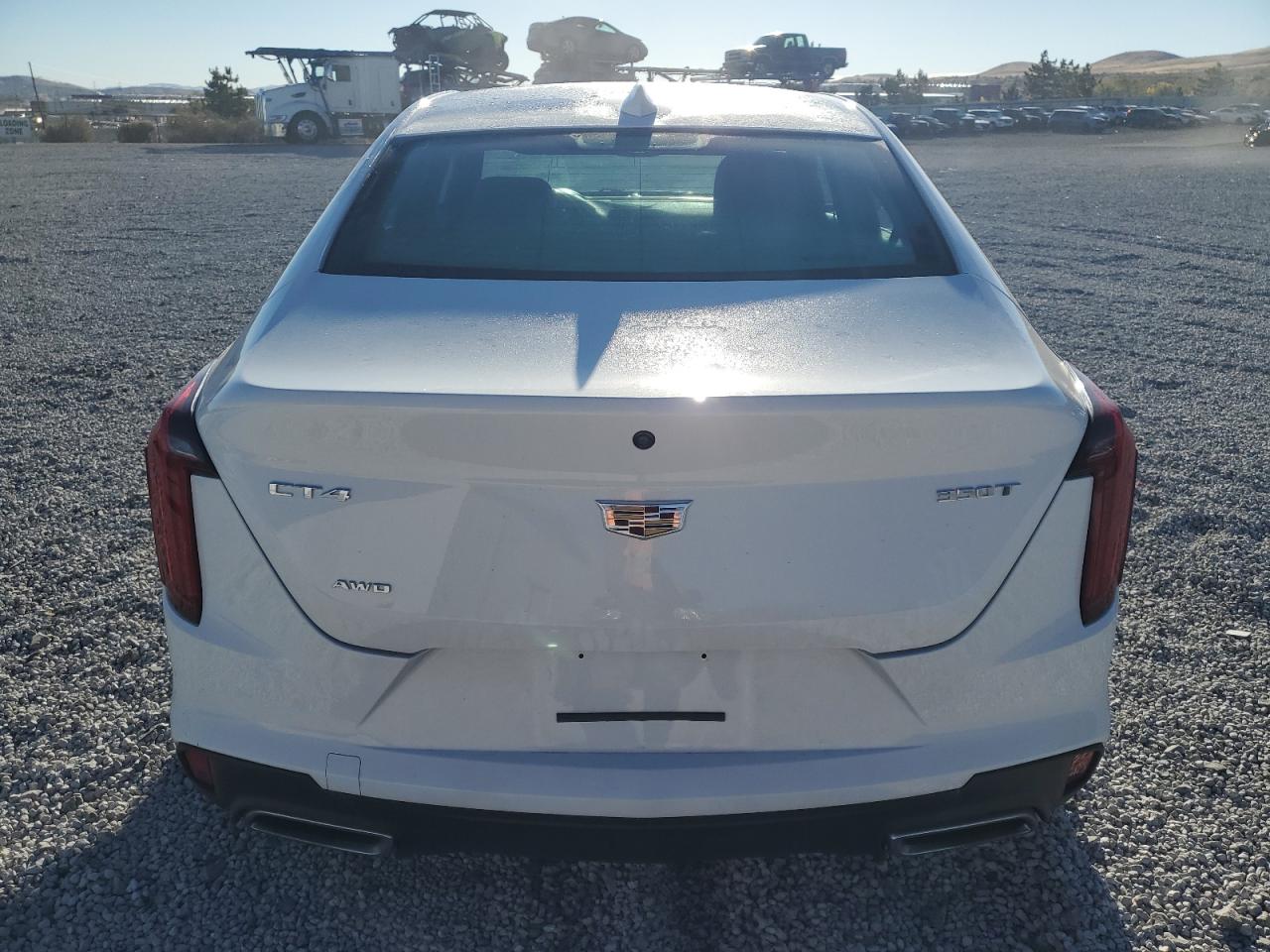 2021 Cadillac CT4 VIN 1G6DK5RK8M0143302 Copart auction photo, front end damage thumbnail 6