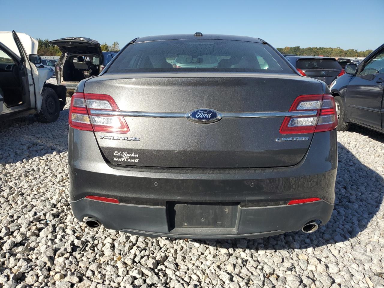 2015 Ford Taurus VIN 1FAHP2F89FG100966 Copart auction photo, front end damage thumbnail 6