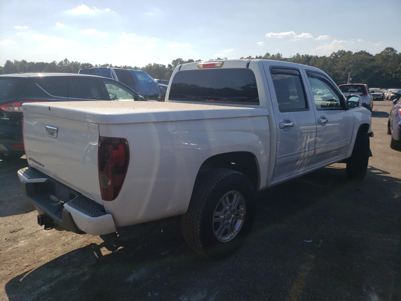 2012 Chevrolet Colorado VIN 1GCHTCFE6C8104349 Copart auction photo, front end damage thumbnail 3