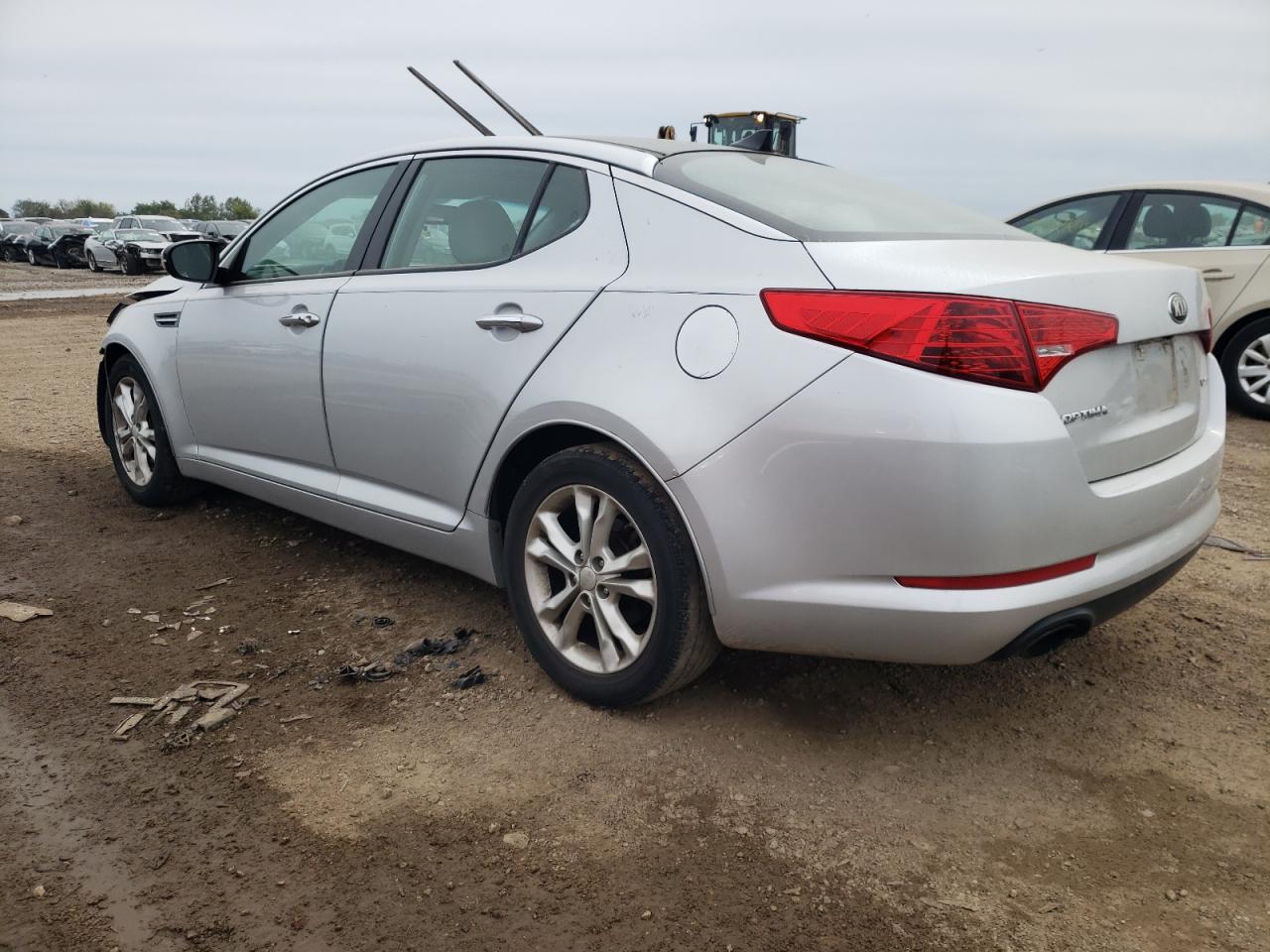 2013 KIA Optima VIN 5XXGN4A74DG235220 Copart auction photo, front end damage thumbnail 2