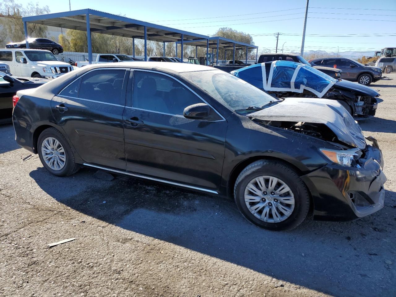 2013 Toyota Camry VIN 4T1BF1FK7DU661069 Copart auction photo, front end damage thumbnail 4