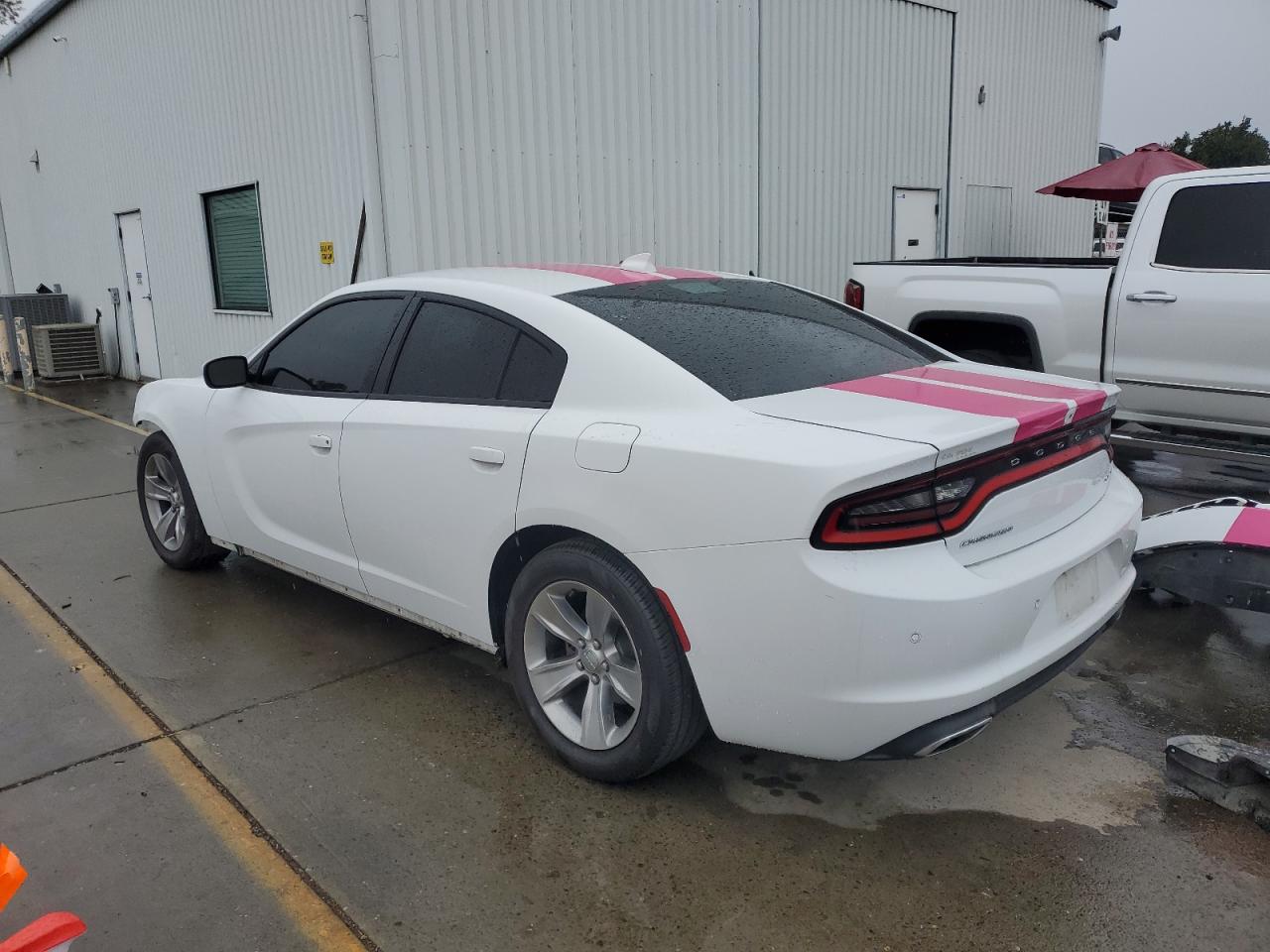 2017 Dodge Charger VIN 2C3CDXHG2HH553711 Copart auction photo, front end / side damage thumbnail 2