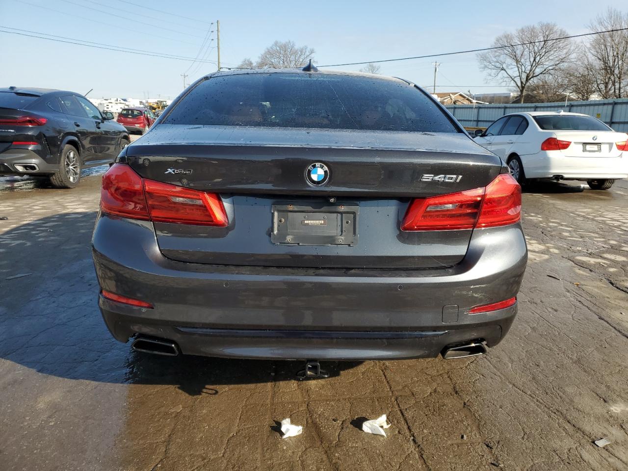 2018 BMW 5er VIN WBAJE7C53JWC57058 Copart auction photo, front end damage thumbnail 6