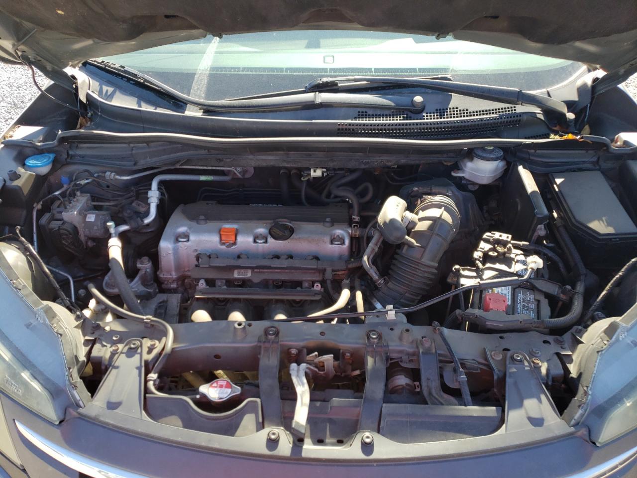 2014 Honda CR-V VIN 2HKRM4H30EH617703 Copart auction photo, top/roof damage thumbnail 11