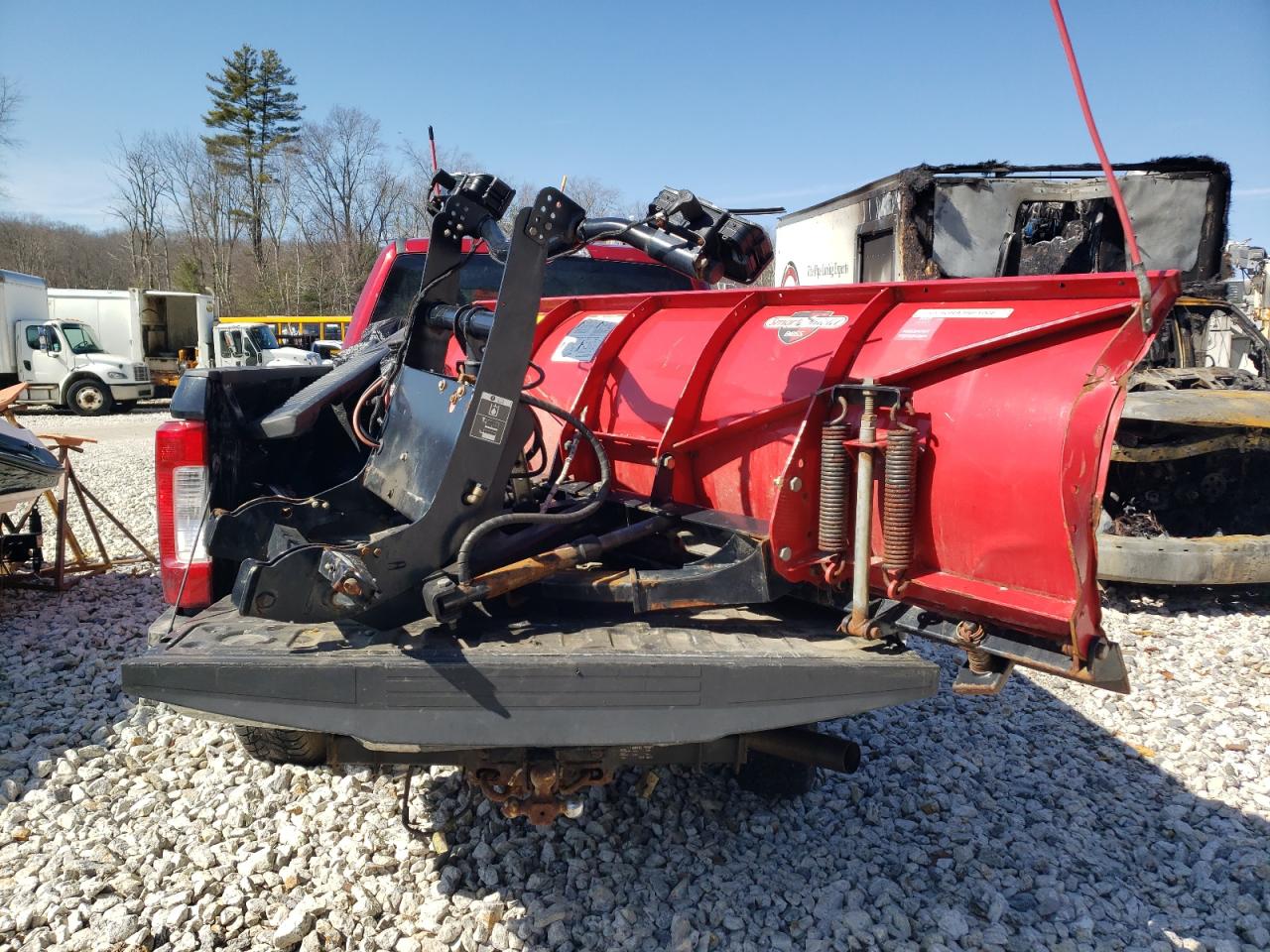 2019 Ford F250 VIN 1FT7W2B61KEG82273 Copart auction photo, front end / undercarriage damage thumbnail 6
