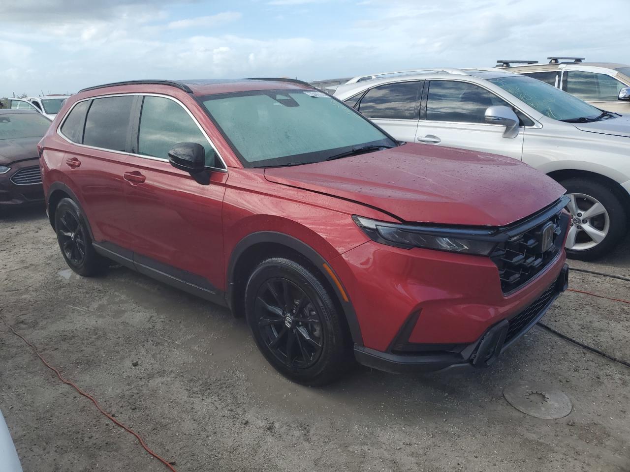 2023 Honda CR-V VIN 2HKRS5H54PH707663 Copart auction photo, water/flood damage thumbnail 4
