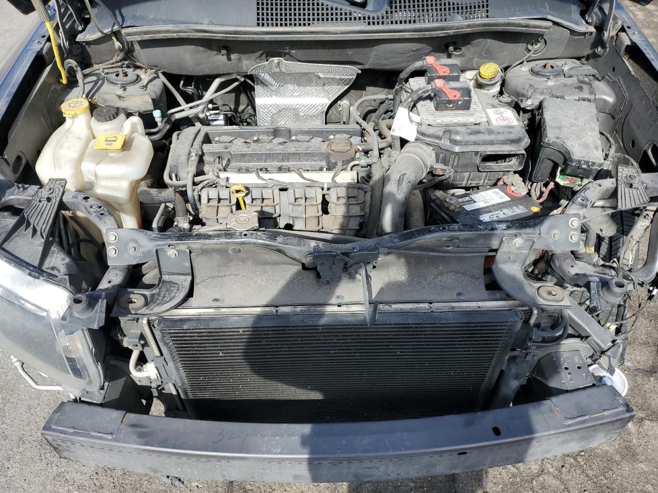 2014 Jeep Compass VIN 1C4NJCBA2ED818002 Copart auction photo, front end / mechanical damage thumbnail 12