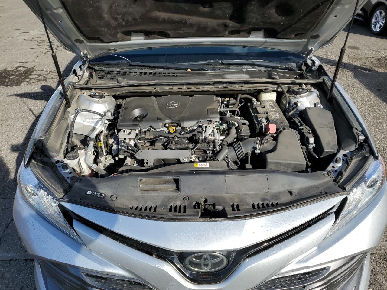 2018 Toyota Camry VIN 4T1B11HK8JU521118 Copart auction photo, rear end / frame damage damage thumbnail 11