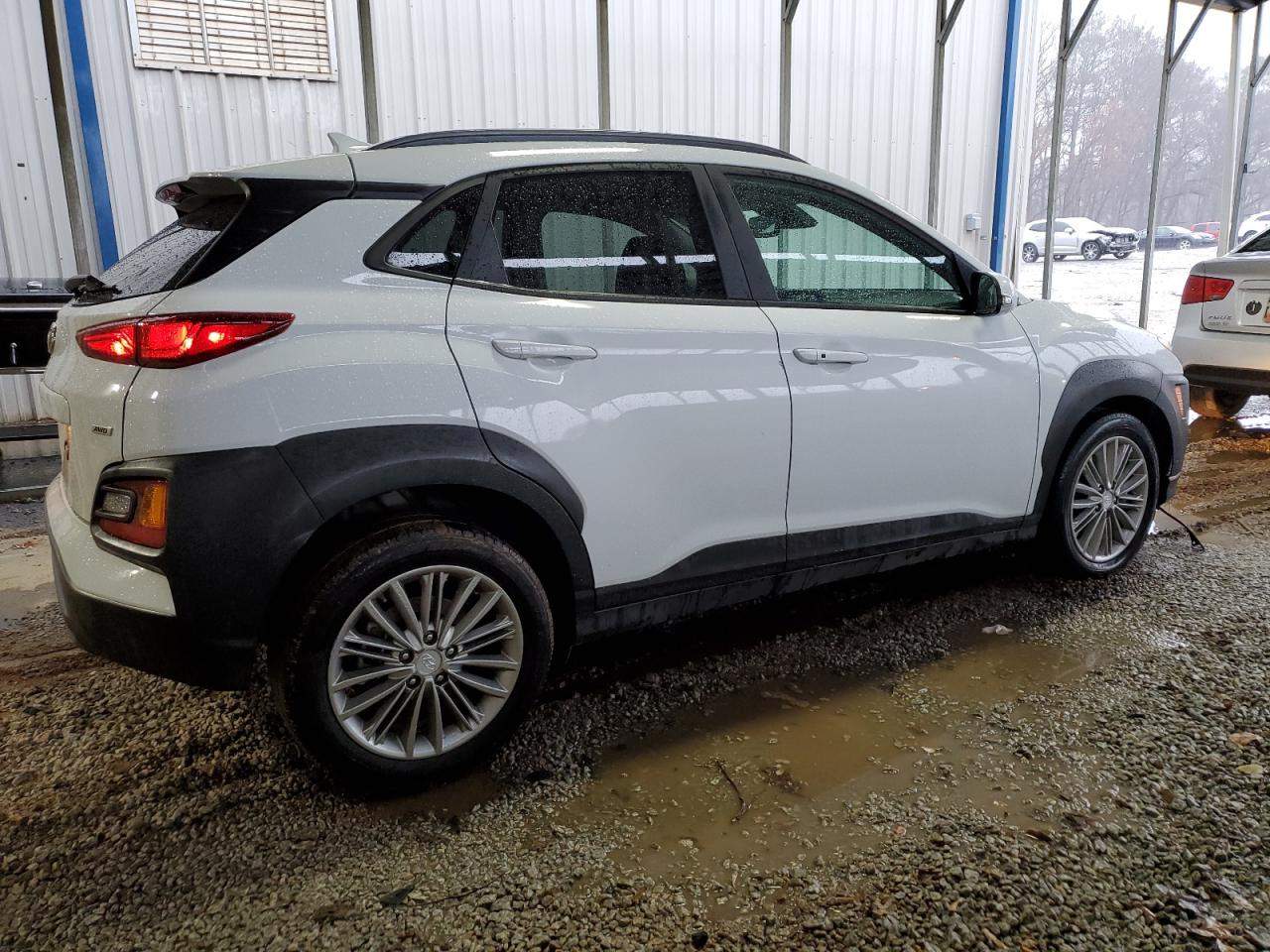 2020 Hyundai Kona VIN KM8K6CAA4LU516693 Copart auction photo, front end damage thumbnail 3