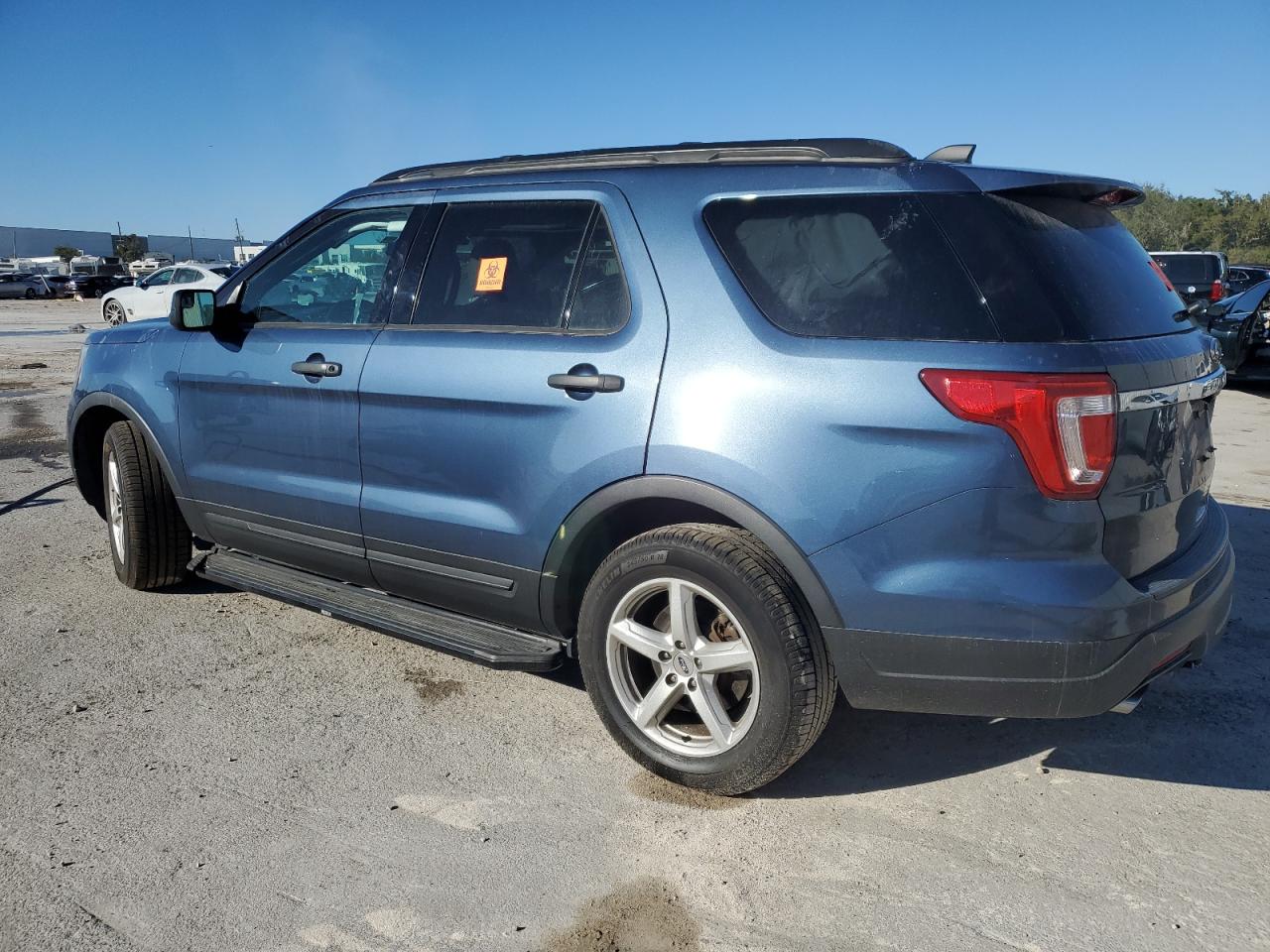 2018 Ford Explorer VIN 1FM5K7BH1JGC23535 Copart auction photo, side damage thumbnail 2