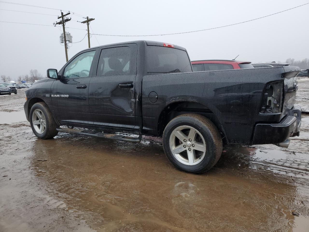 2012 Dodge RAM VIN 1C6RD7KT9CS199643 Copart auction photo, side damage thumbnail 2