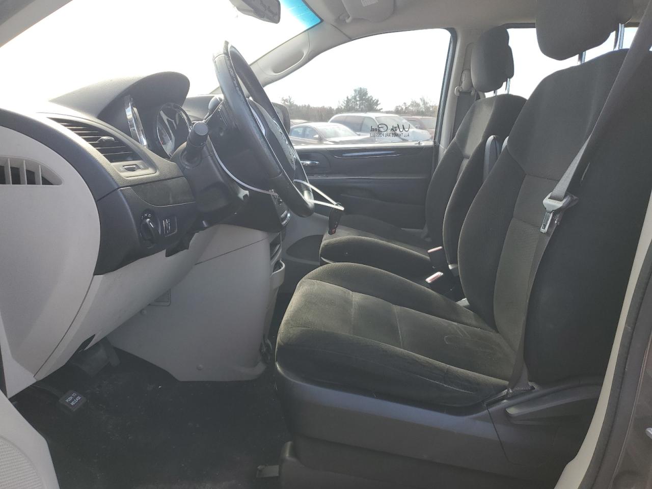 2015 Dodge Caravan VIN 2C4RDGBG0FR599057 Copart auction photo, rear end / side damage thumbnail 7