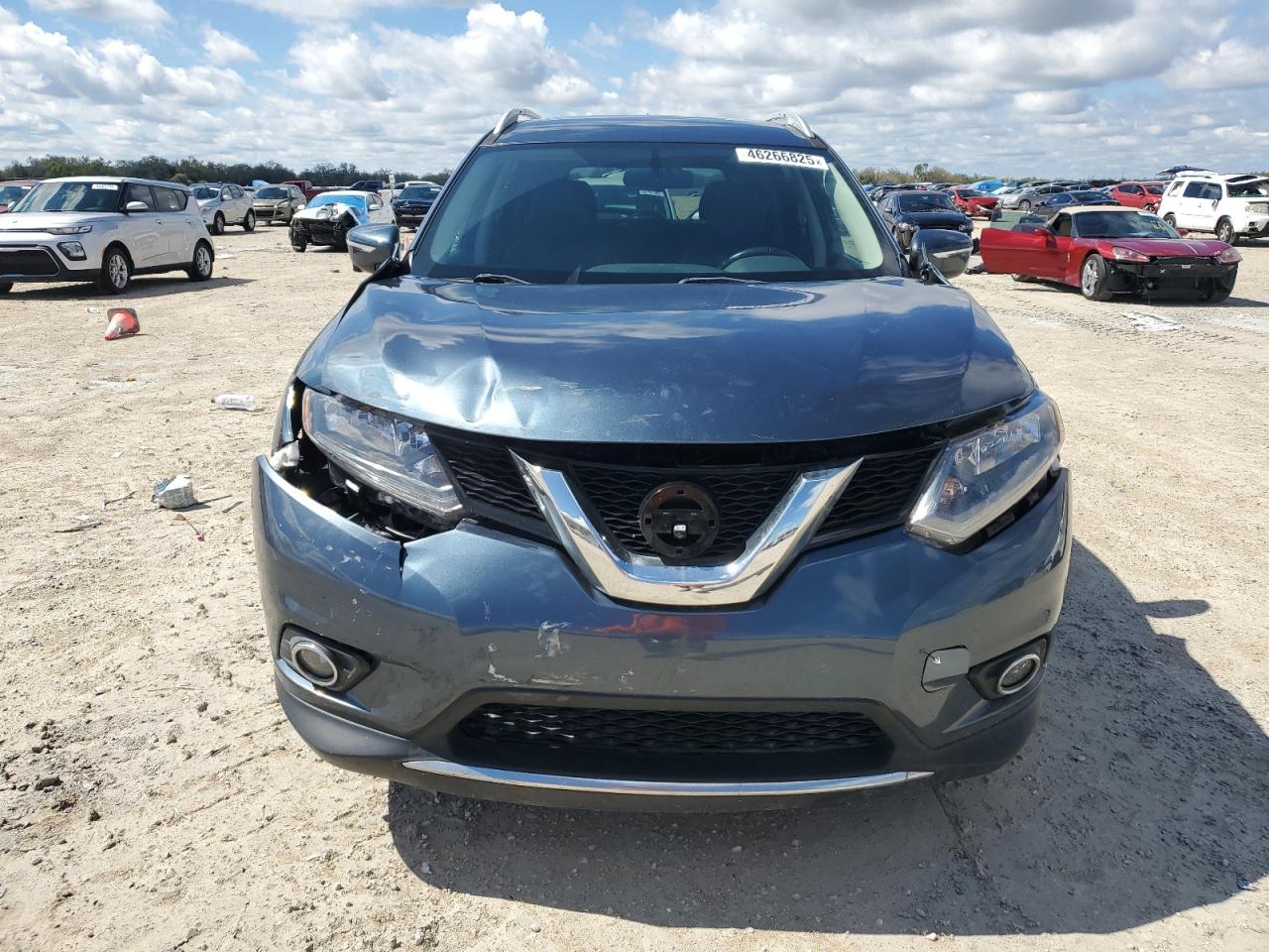 2014 Nissan Rogue VIN 5N1AT2MV5EC811081 Copart auction photo, front end damage thumbnail 5
