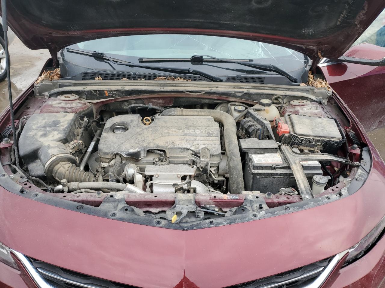 2016 Chevrolet Malibu VIN 1G1ZE5ST8GF254732 Copart auction photo, side / top/roof damage thumbnail 12