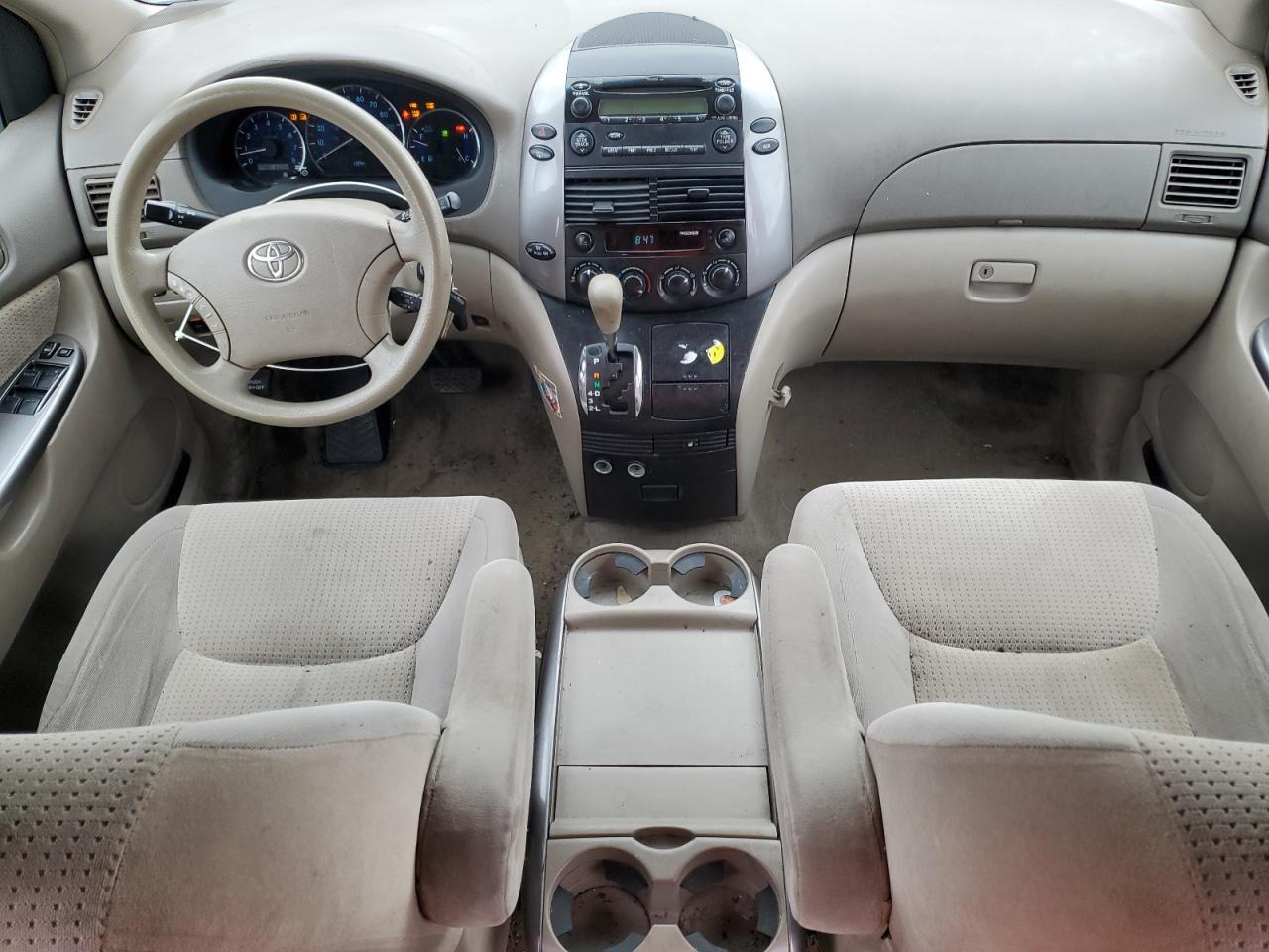 2007 Toyota Sienna VIN 5TDZK23C77S017758 Copart auction photo, front end / all over damage thumbnail 8