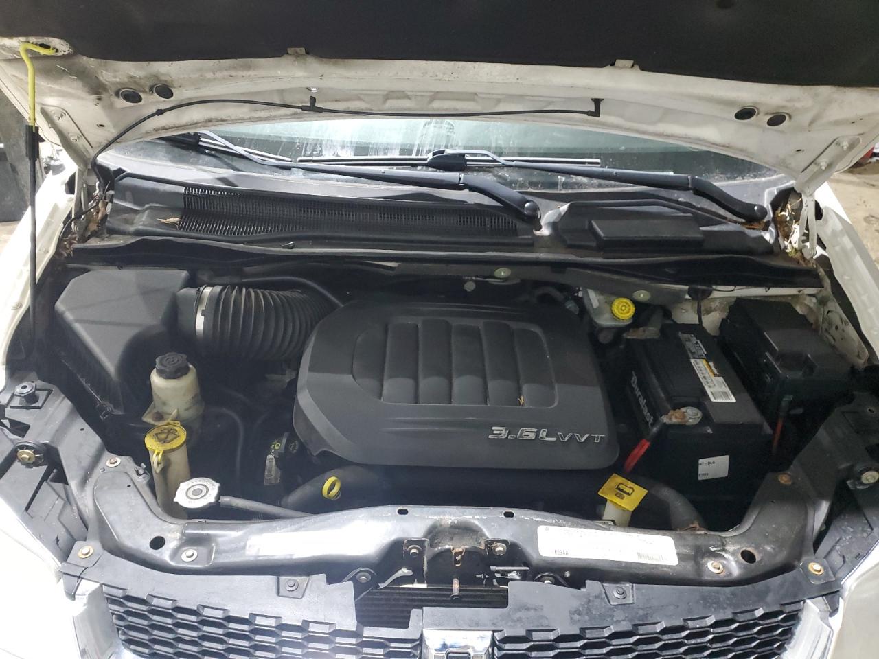 2012 Dodge Caravan VIN 2C4RDGBGXCR385320 Copart auction photo, undercarriage / side damage thumbnail 12