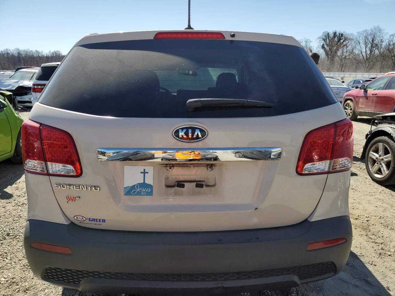 2011 KIA Sorento VIN 5XYKT3A16BG138910 Copart auction photo, front end damage thumbnail 6