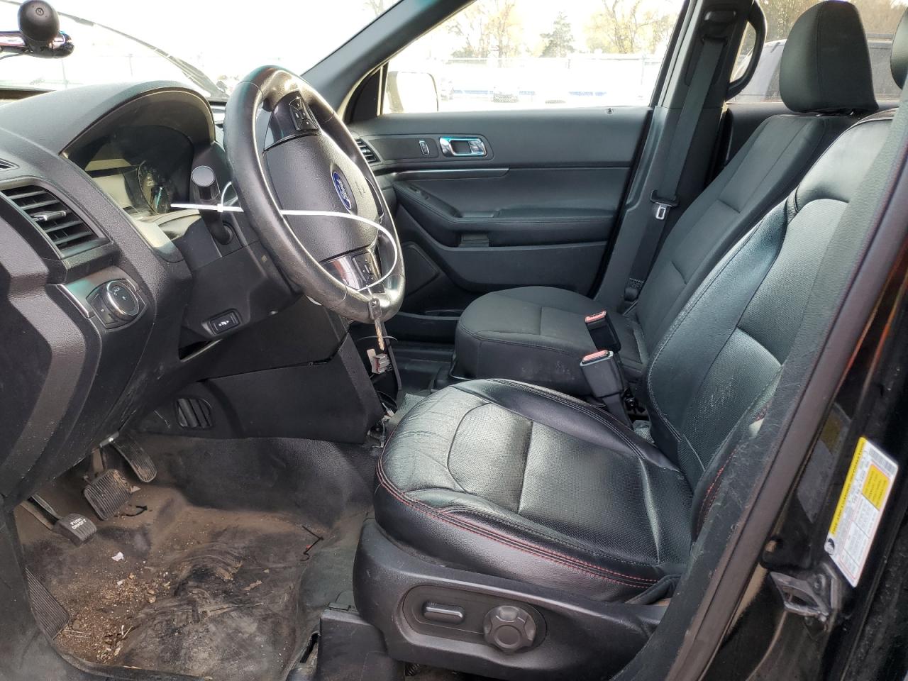2016 Ford Explorer VIN 1FM5K8AR4GGD31852 Copart auction photo, front end / minor dent/scratches damage thumbnail 7