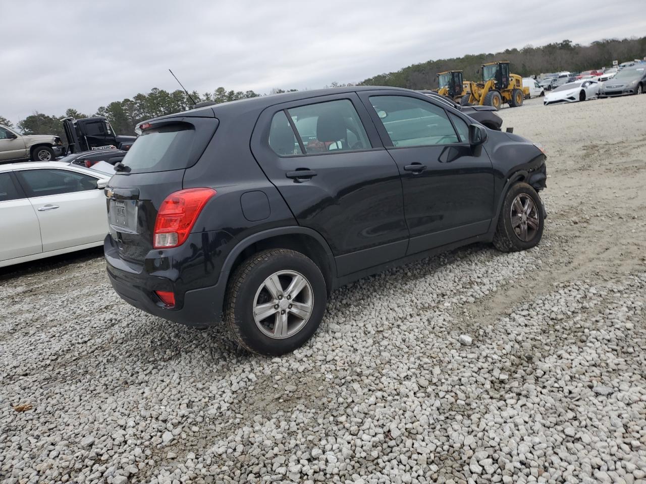 2017 Chevrolet Trax VIN 3GNCJNSB5HL289954 Copart auction photo, front end / side damage thumbnail 3