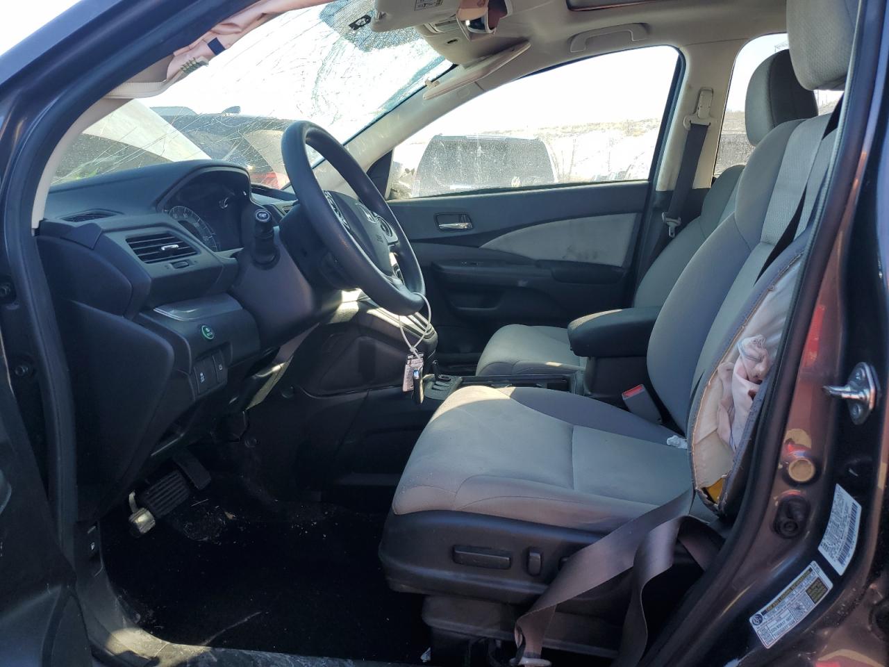 2015 Honda CR-V VIN 5J6RM4H56FL048171 Copart auction photo, side / front end damage thumbnail 7