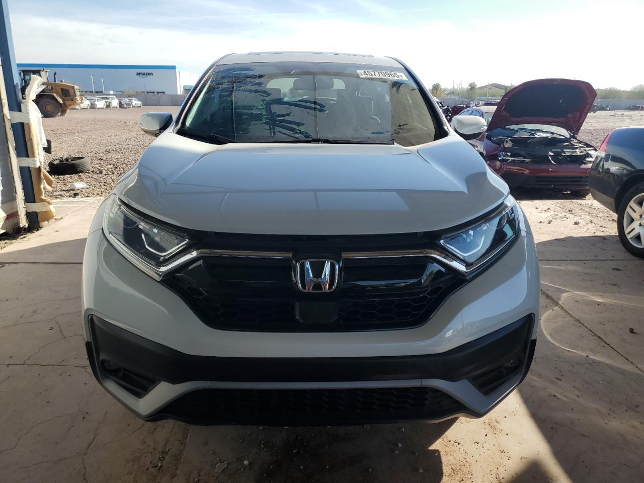 2021 Honda CR-V VIN 2HKRW1H8XMH410531 Copart auction photo, rear end damage thumbnail 5