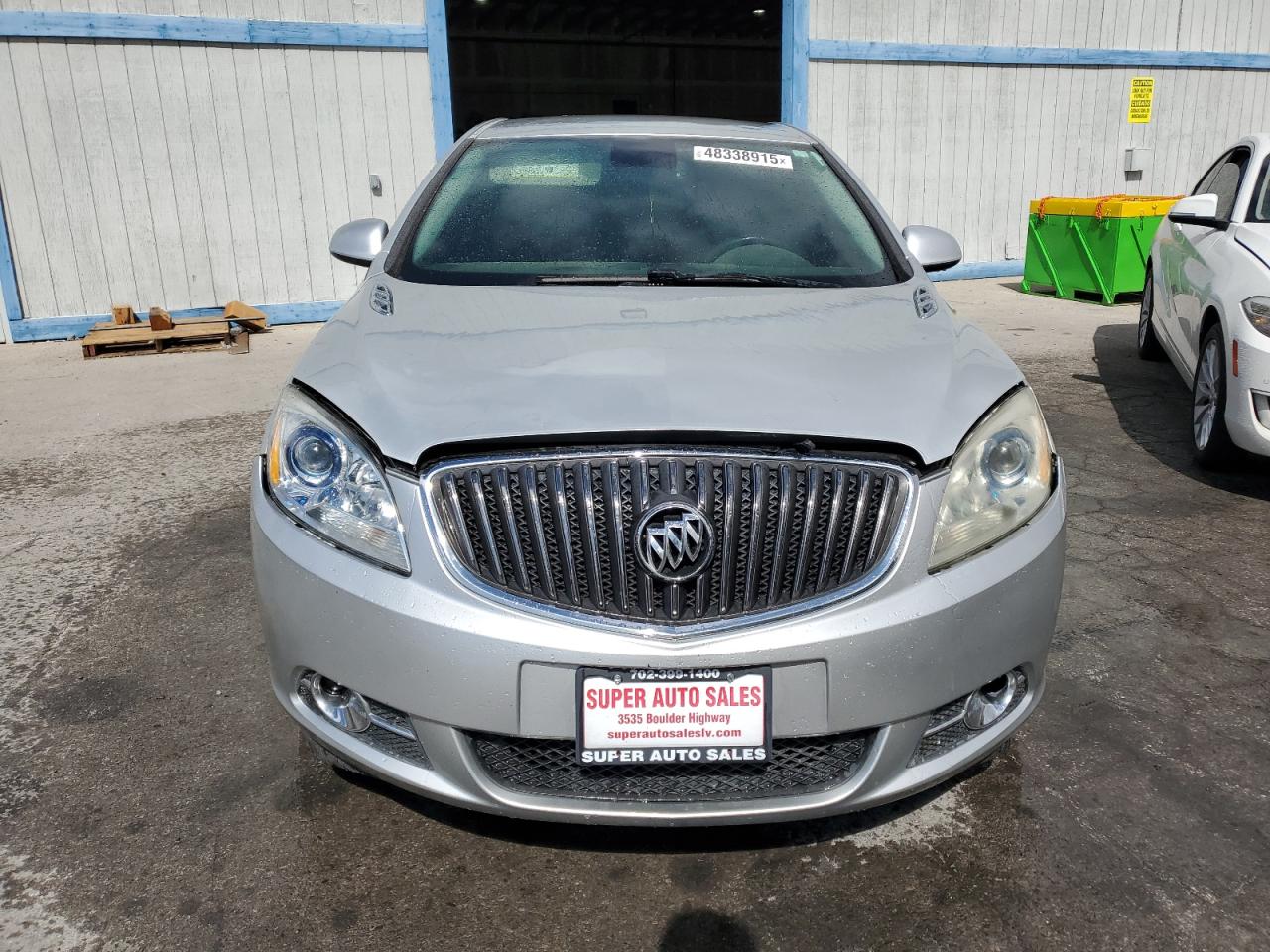 2013 Buick Verano VIN 1G4PS5SK7D4226390 Copart auction photo, front end / mechanical damage thumbnail 5