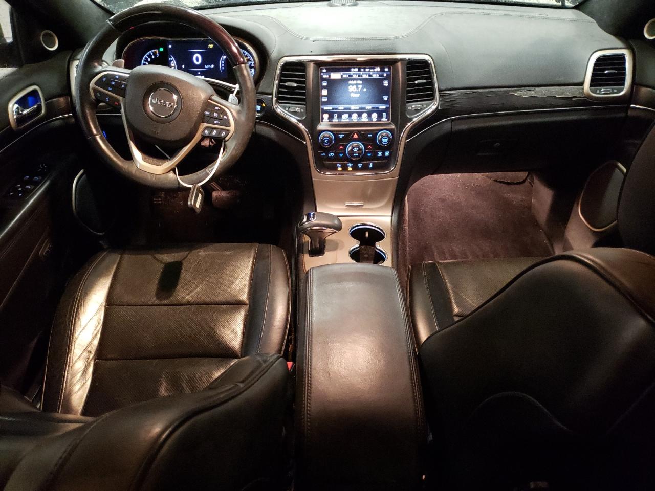 2014 Jeep Grand Cherokee VIN 1C4RJFJG4EC382073 Copart auction photo, front end damage thumbnail 8