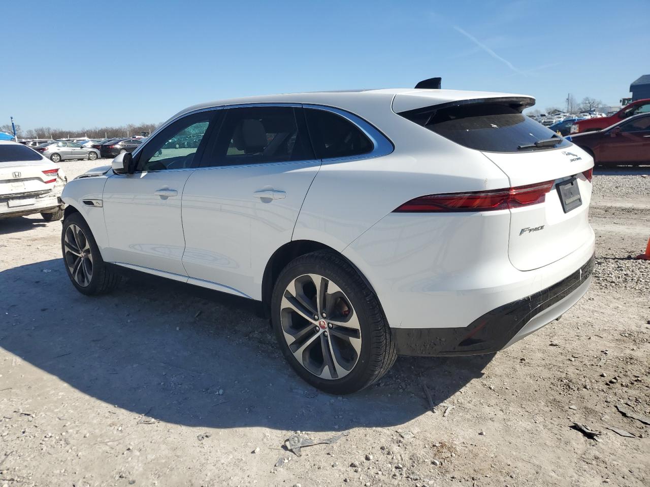 2022 Jaguar F-Pace VIN SADCJ2EX0NA692794 Copart auction photo, front end damage thumbnail 2