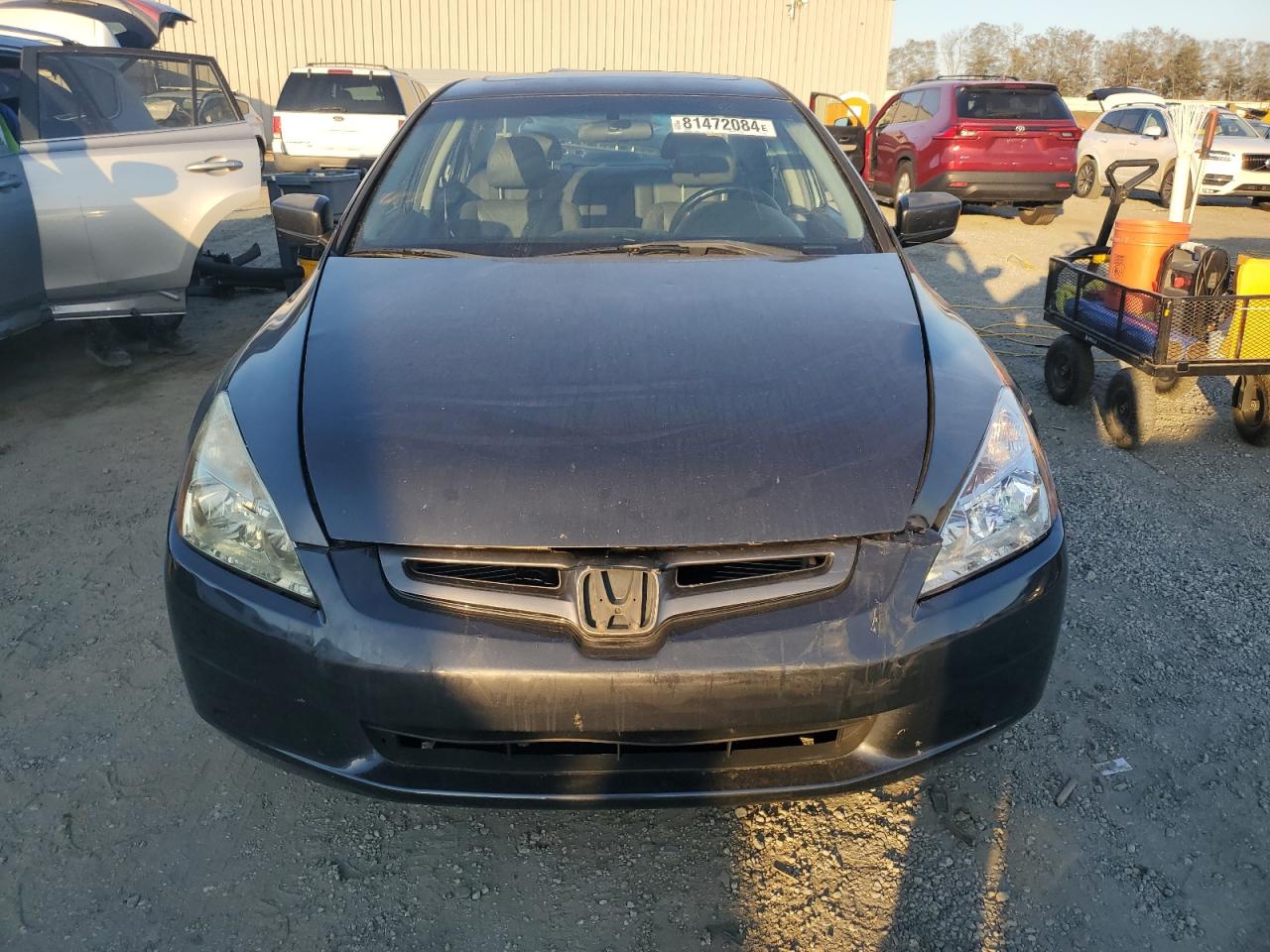 2004 Honda Accord VIN 1HGCM56804A136237 Copart auction photo, front end damage thumbnail 5
