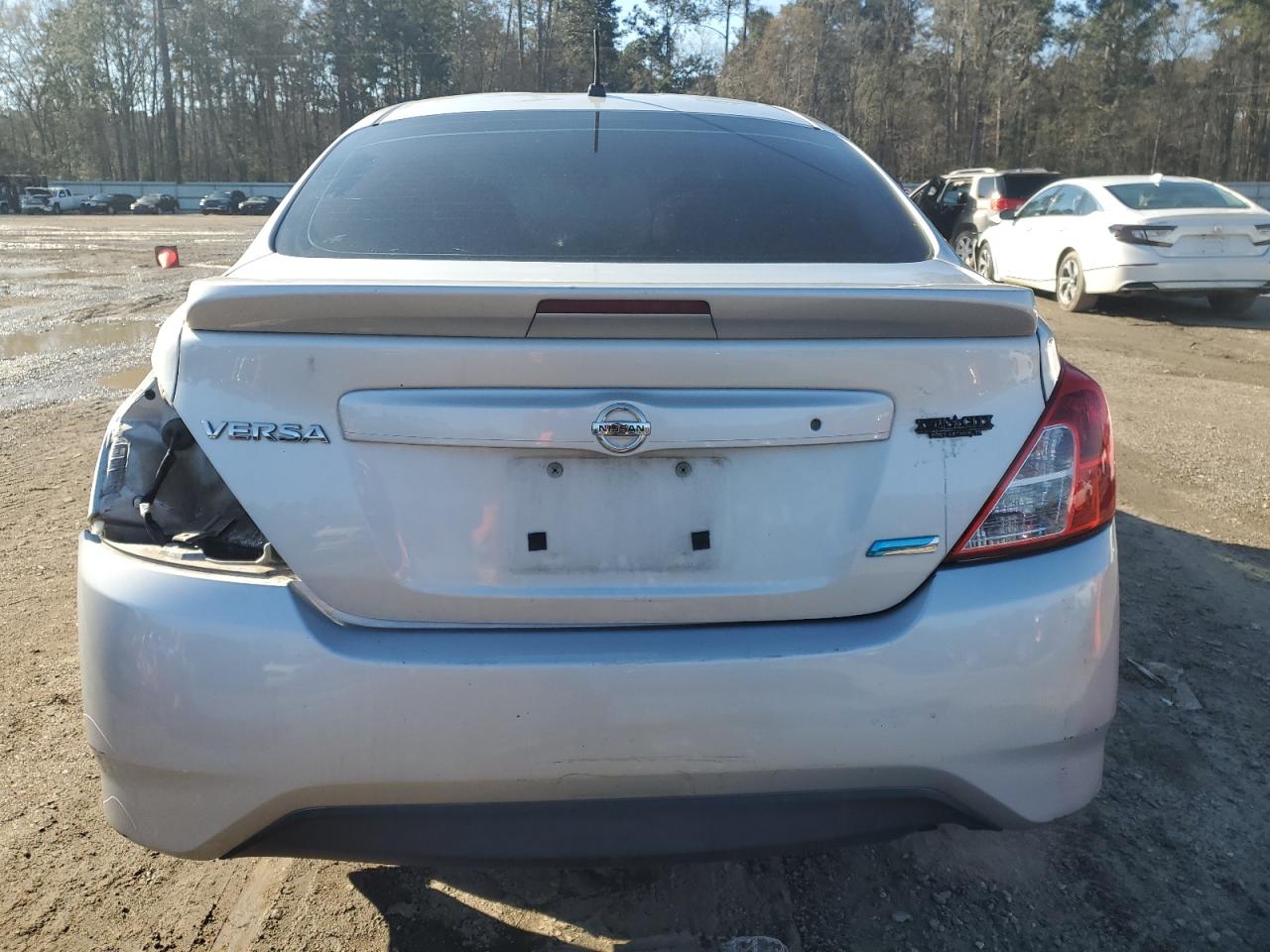 2015 Nissan Versa VIN 3N1CN7AP8FL925384 Copart auction photo, all over damage thumbnail 6