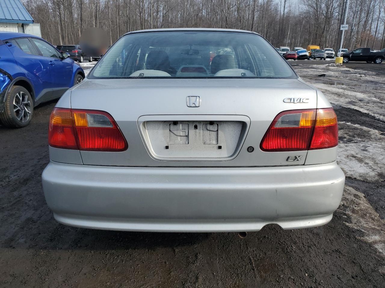 1999 Honda Civic VIN 2HGEJ6677XH572412 Copart auction photo, front end damage thumbnail 6