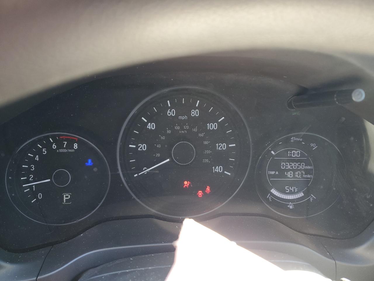 2022 Honda HR-V VIN 3CZRU6H31NM736568 Copart auction photo, front end damage thumbnail 9
