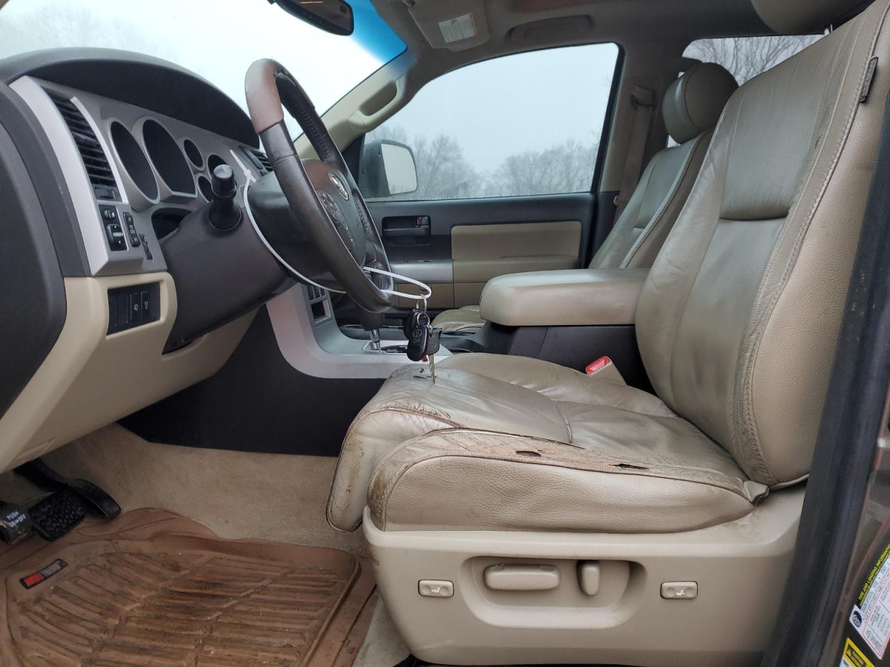 2008 Toyota Sequoia VIN 5TDBY64A28S013414 Copart auction photo, rear end / front end damage thumbnail 7