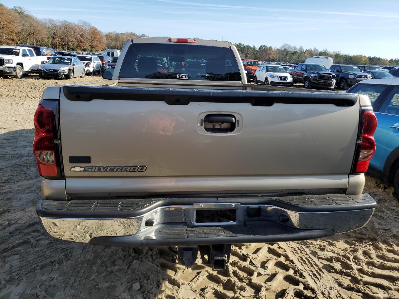 2006 Chevrolet Silverado VIN 3GCEC14T46G141682 Copart auction photo, front end / minor dent/scratches damage thumbnail 6
