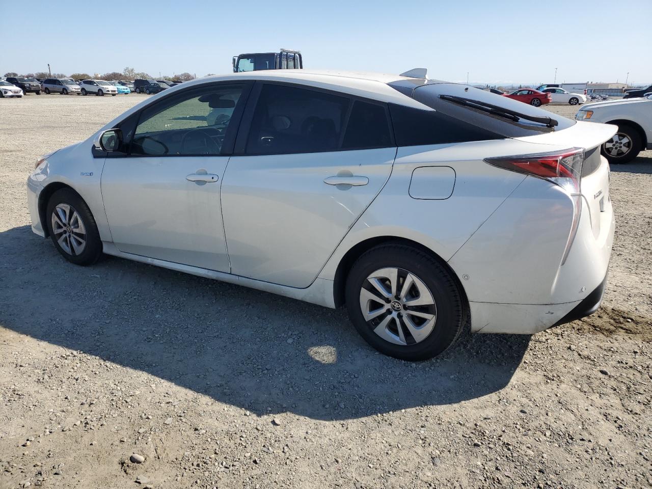 2018 Toyota Prius VIN JTDKARFU3J3545629 Copart auction photo, side / front end damage thumbnail 2
