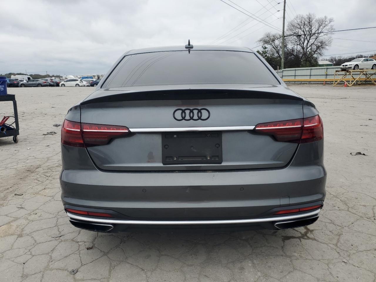 2020 Audi A4 VIN WAUENAF45LN010437 Copart auction photo, front end damage thumbnail 6