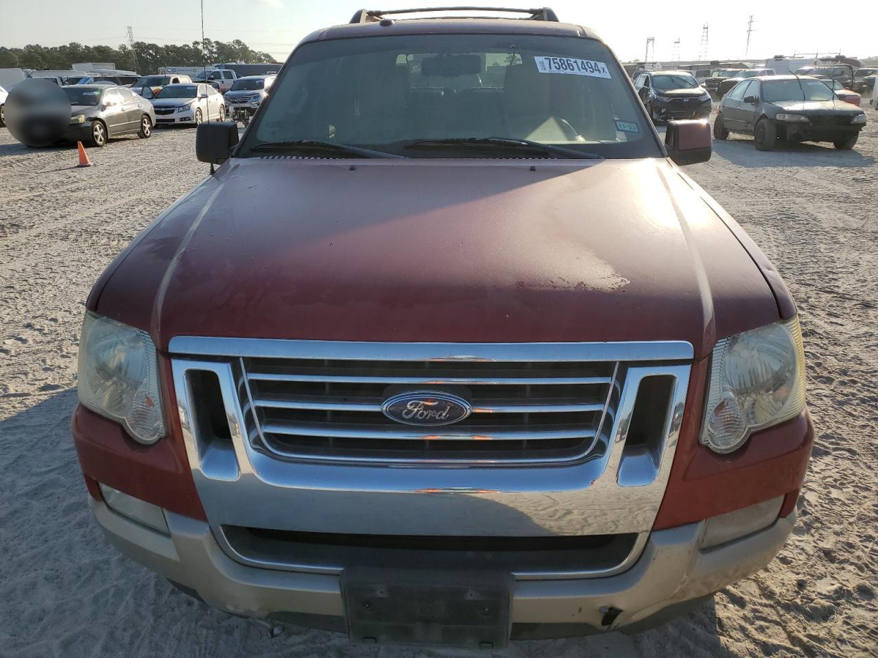 2009 Ford Explorer VIN 1FMEU64EX9UA10104 Copart auction photo, side / rear end damage thumbnail 5