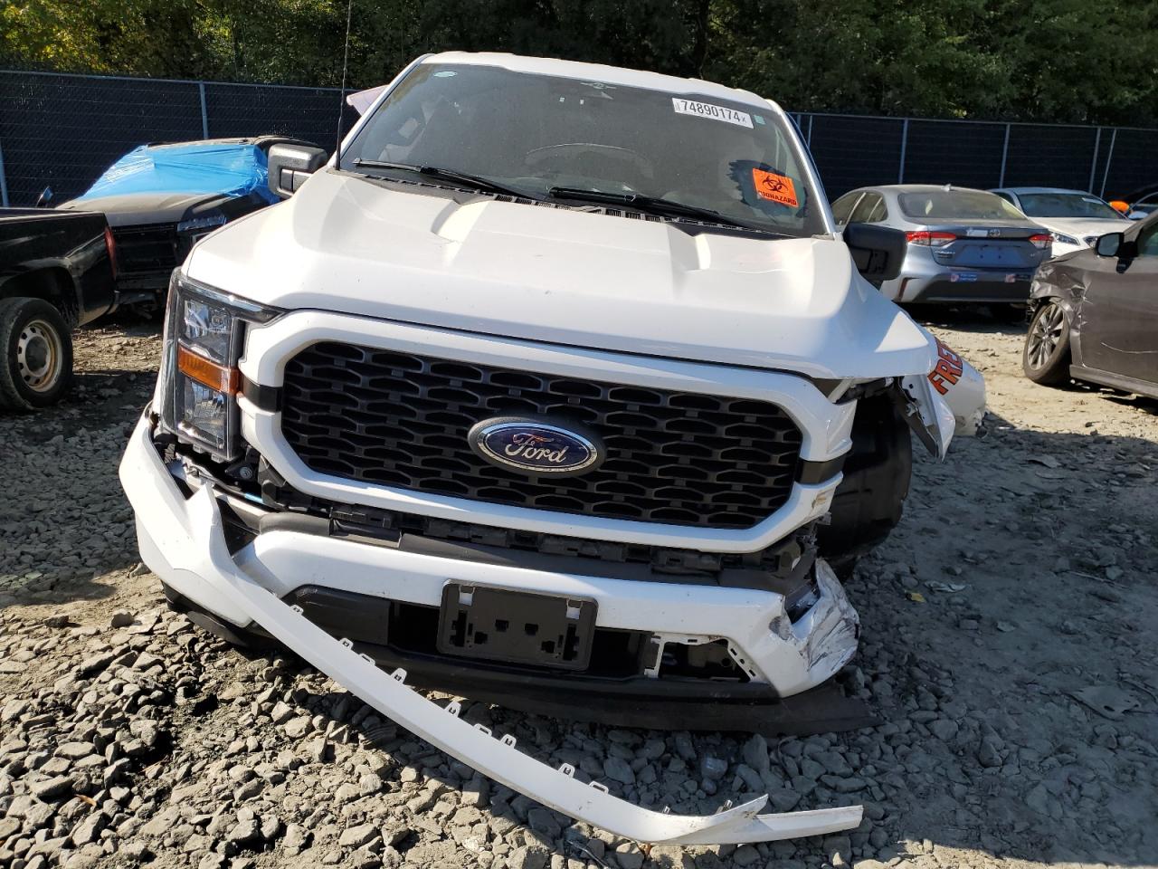 2023 Ford F-150 VIN 1FTEX1CP7PKE67236 Copart auction photo, all over / undercarriage damage thumbnail 5