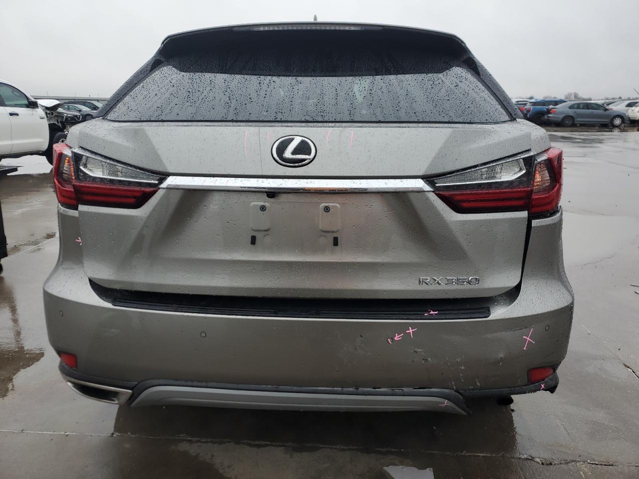 2020 Lexus RX VIN 2T2HZMAAXLC177930 Copart auction photo, rear end damage thumbnail 6